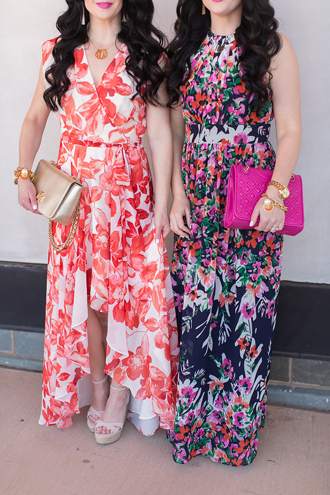 Favorite Maxi Dresses | Floral Sister Style - The Double Take Girls