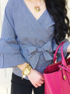 ginham-wrap-blouse