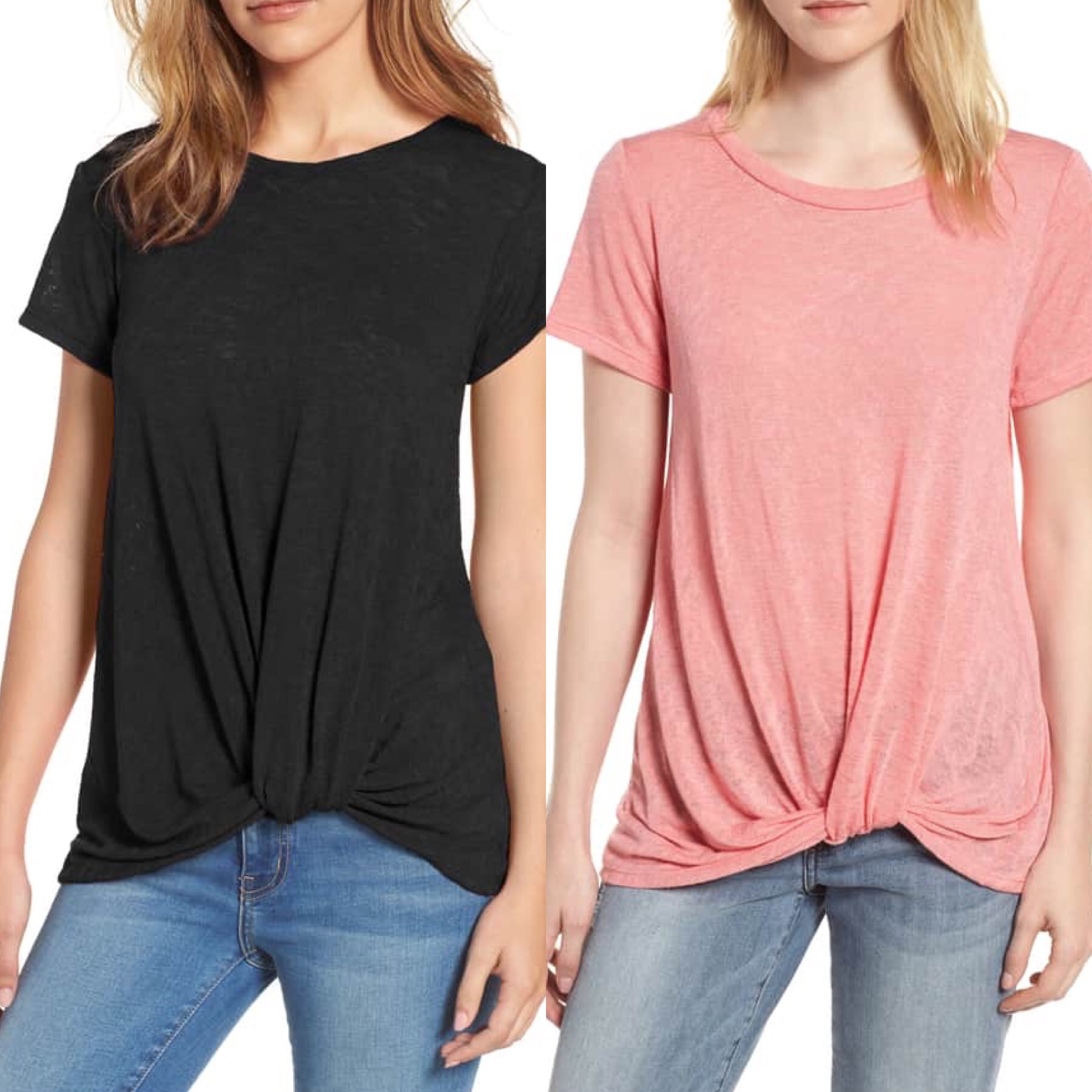 Perfect Summer Tees + Nordstrom Giveaway!! | The Double Take Girls Blog