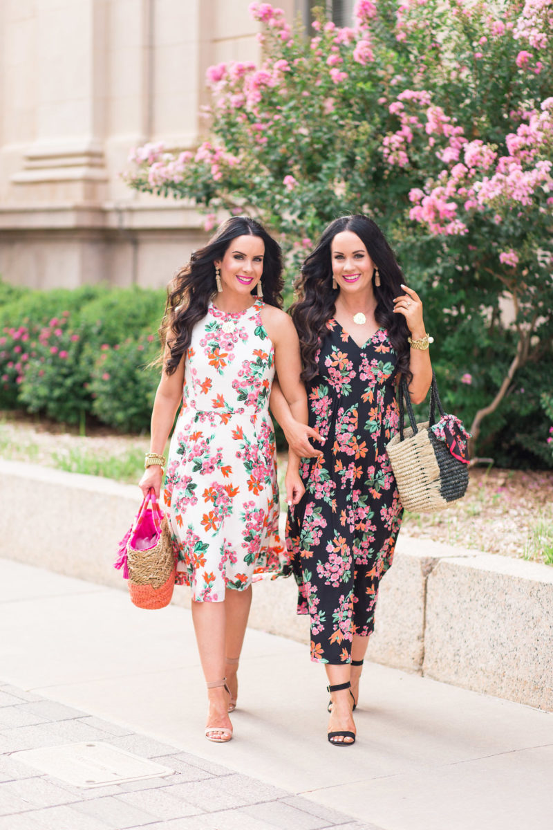 Pink Floral Dresses + Ann Taylor Semi Annual Sale! - The Double Take ...