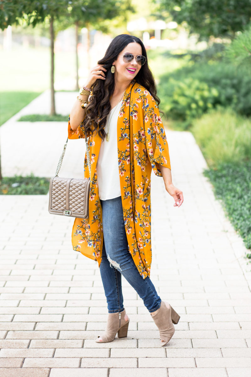 Must Have Fall Style Favorites | Kimonos, Denim & Booties - The Double ...