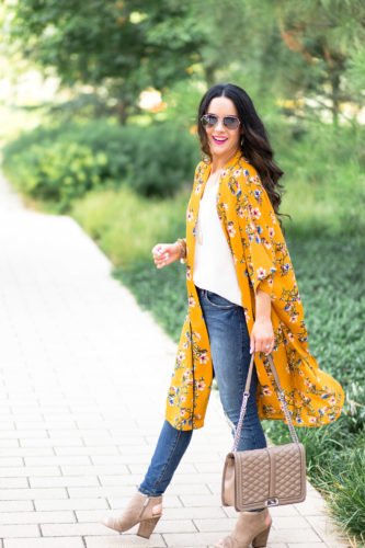 Must Have Fall Style Favorites | Kimonos, Denim & Booties - The Double ...