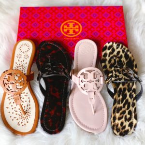 tory burch miller sandals sizing