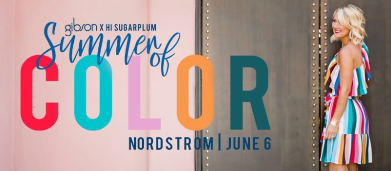 Gibson x Hi Sugarplum! Summer Of Color Collection Launch - The Double ...