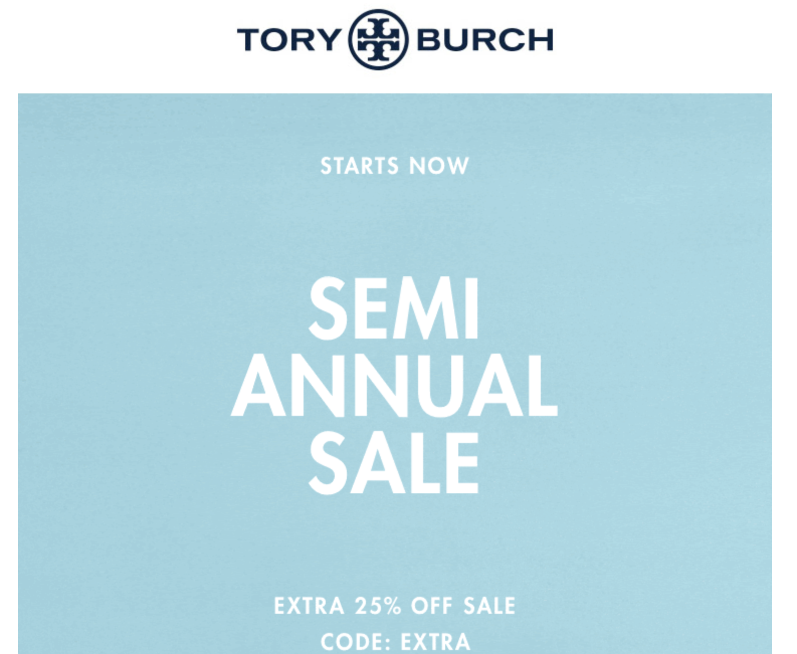 Total 83+ imagen tory burch semi annual sale dates