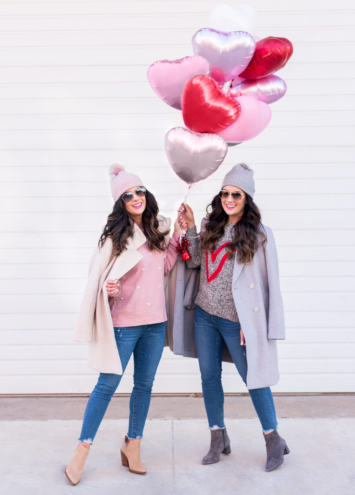 LOFT Weekend Sale + Valentine's Outfit Ideas! - The Double Take Girls