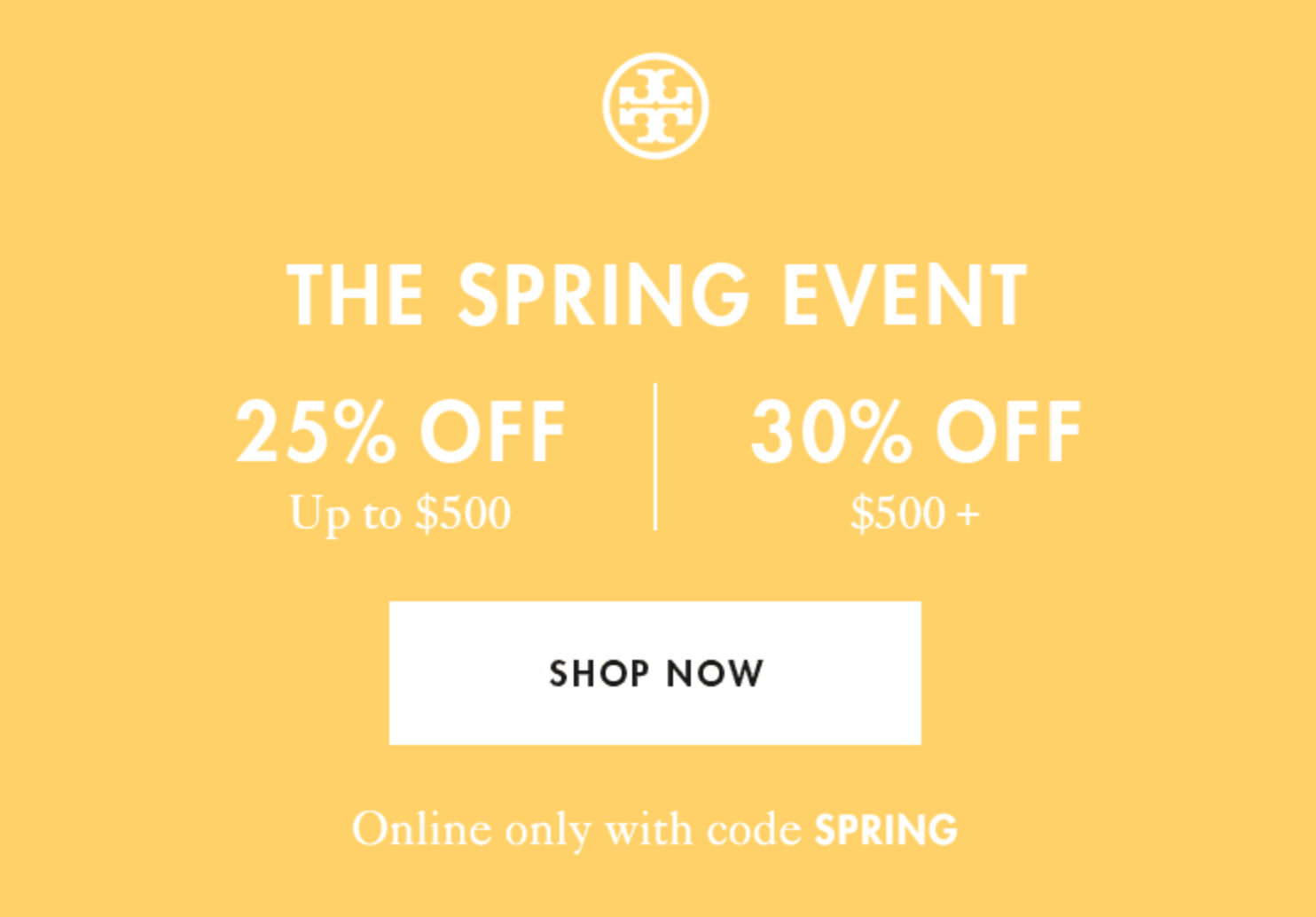 Tory Burch Spring Event 2019  Save Up To 30% Off! - The Double Take Girls