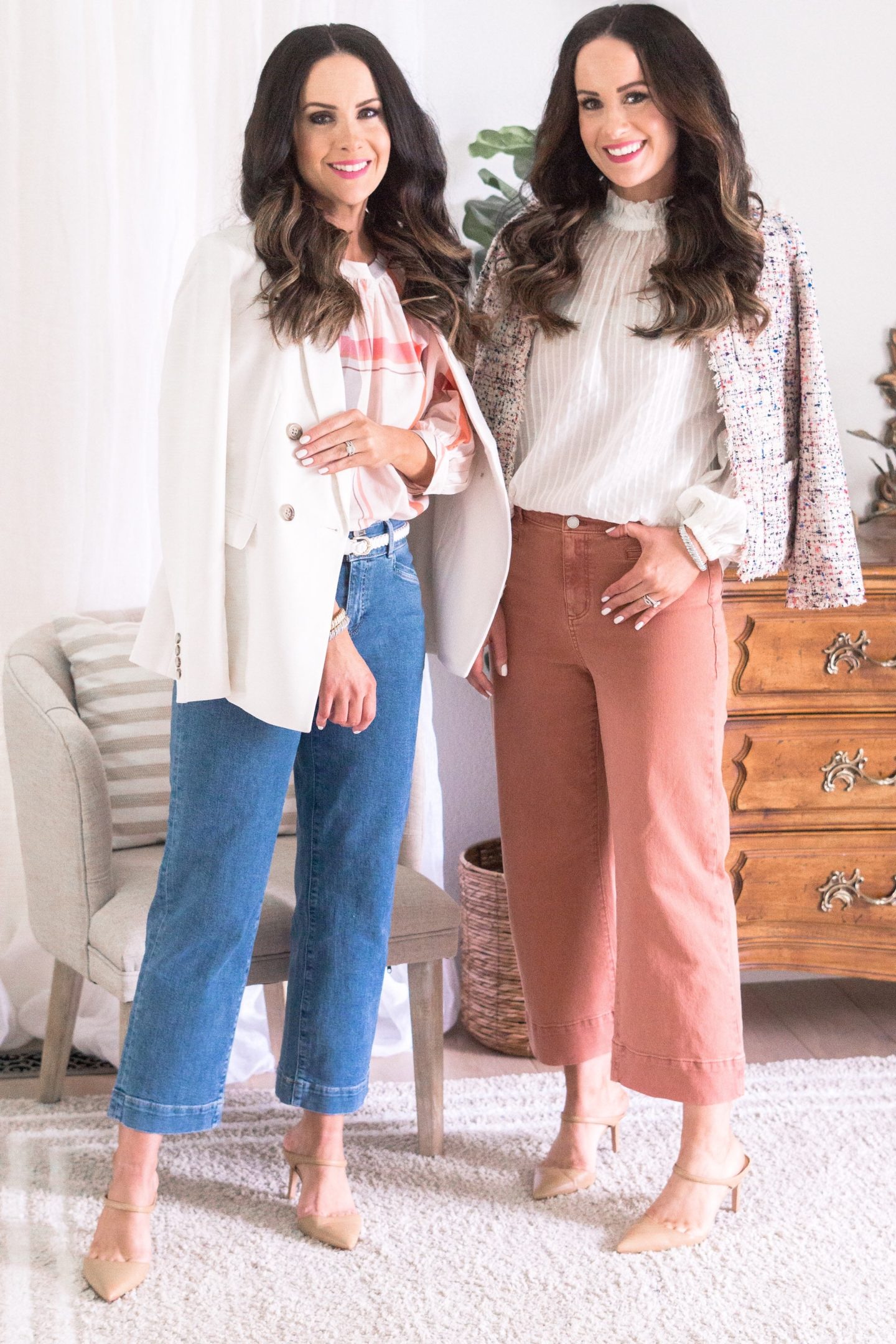 Chic & Comfy Style + Our Work From Home Tips - The Double Take Girls