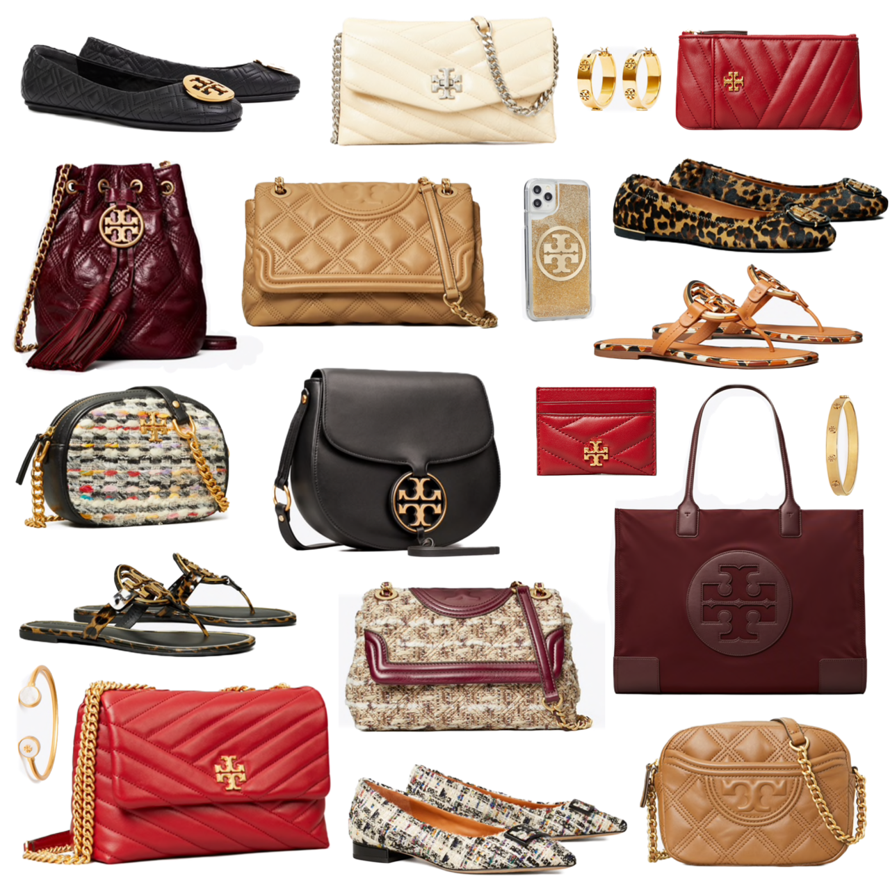 Tory Burch's Holiday Collection Includes Eleanor & Lee Radziwill Bags In  'Winter Sage' - BAGAHOLICBOY