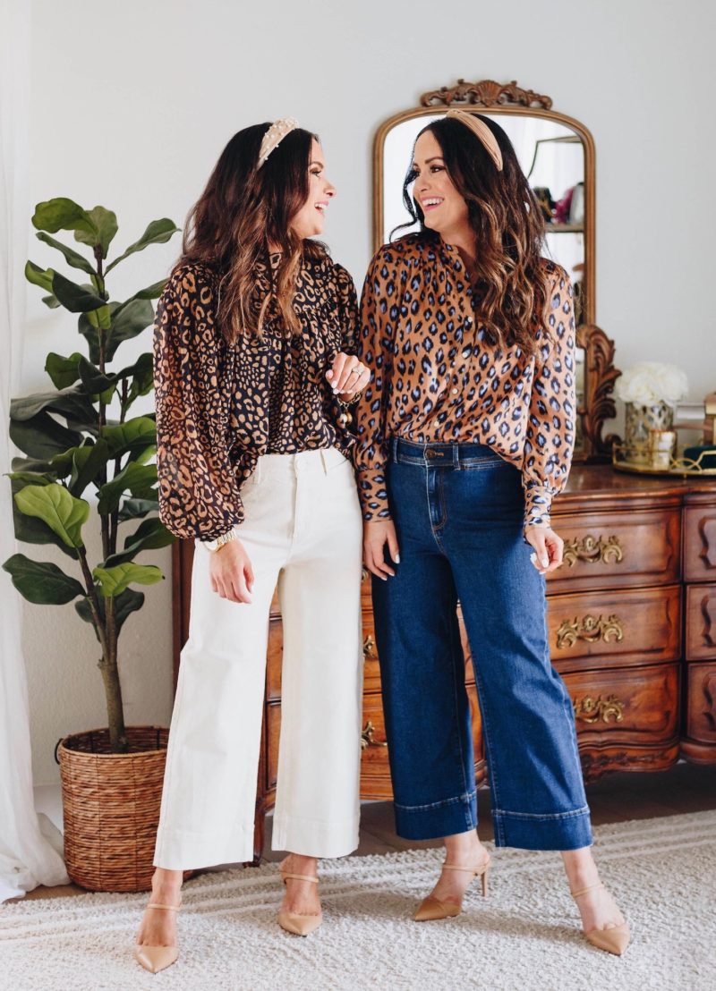 Leopard Print Casual Friday Workwear Style - The Double Take Girls