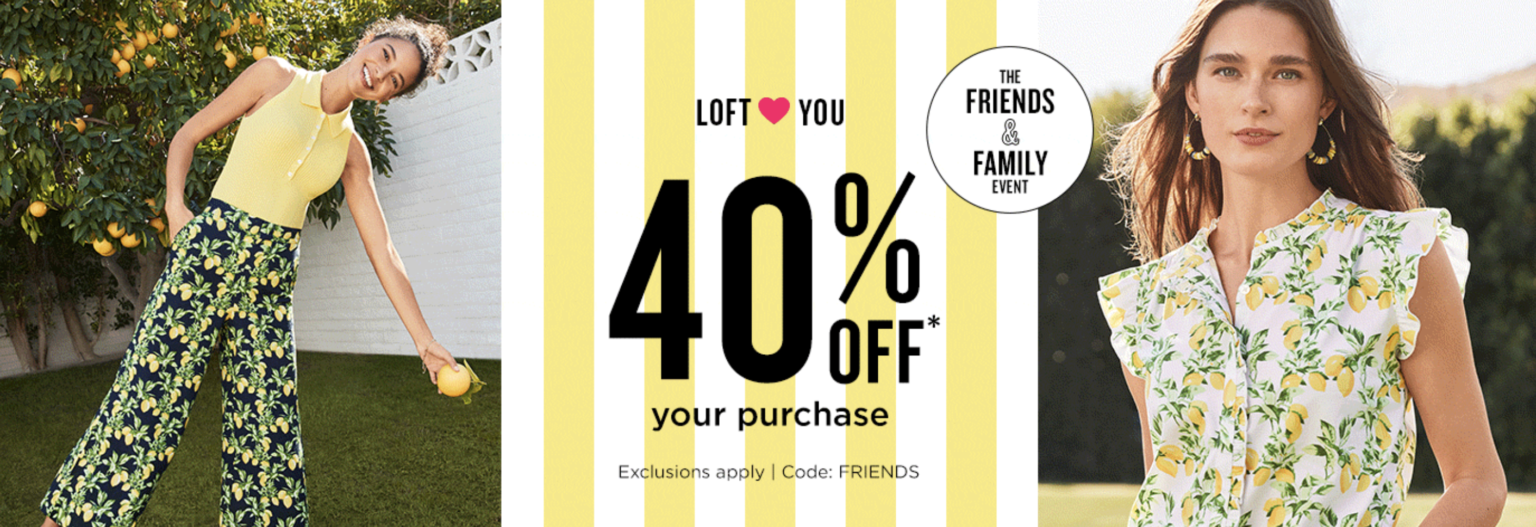 LOFT New Arrival Dresses + Friends & Family Promo! - The Double Take Girls