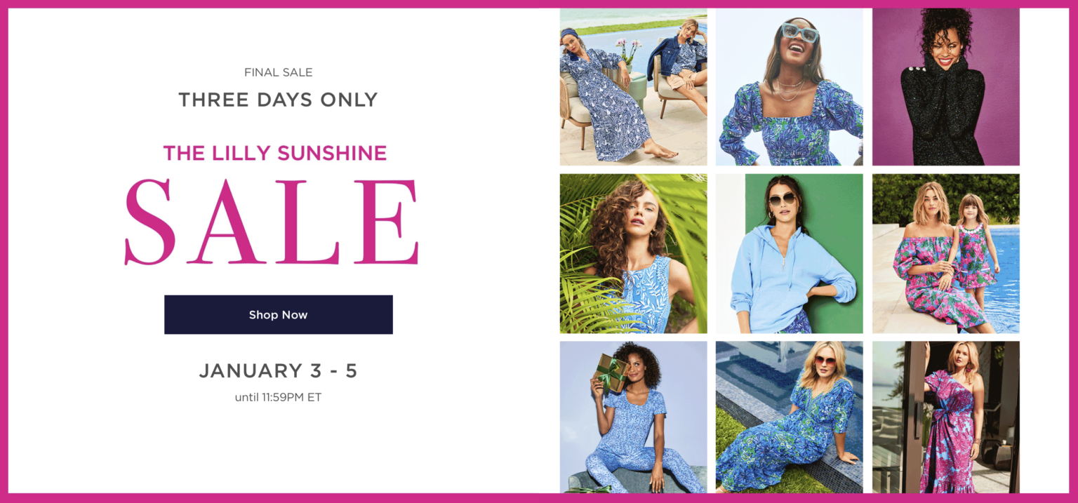 Lilly Pulitzer Sunshine Sale 2024 Is Live! The Double Take Girls